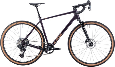 Salsa Flyway C Rival XPLR AXS 13 SUS Bike - 700c, Carbon, Blackberry