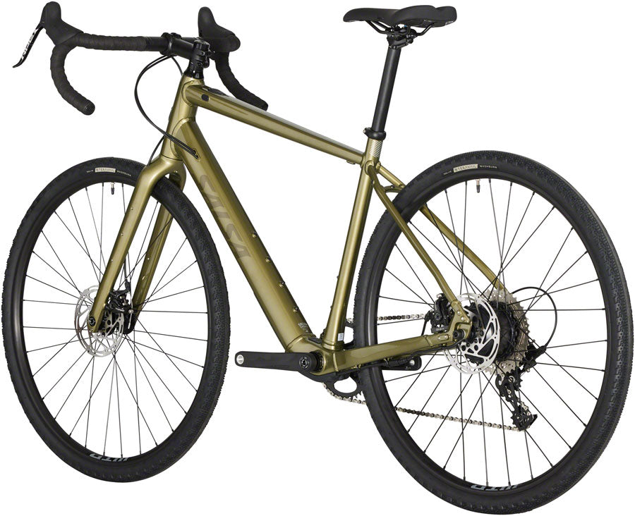 Salsa Confluence Drop Bar Apex 1 Ebike - 700c Aluminum Avocado Green 60cm