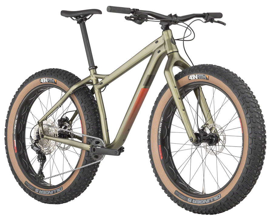 Salsa Mukluk Deore 11spd Fat Bike - 26" Aluminum Green Large