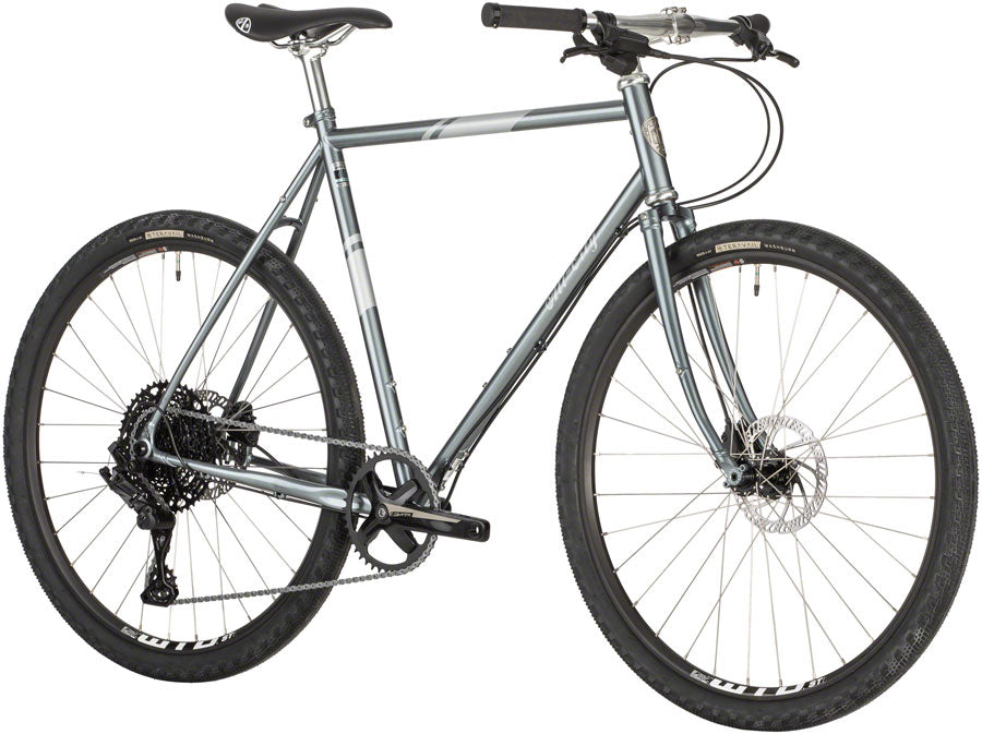 All-City Space Horse Bike - 650b Steel MicroShift Moon Powder 52cm