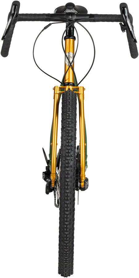 All-City Gorilla Monsoon Bike - 650b Steel APEX Tangerine Evergreen 49cm