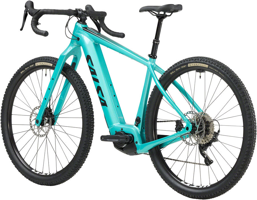 Salsa Tributary GRX 600 Ebike - 29" Aluminum Teal X-Small