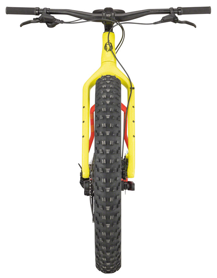 Salsa Beargrease Carbon Deore 11spd Fat Bike - 27.5" Carbon Orange/YLW Fade Small