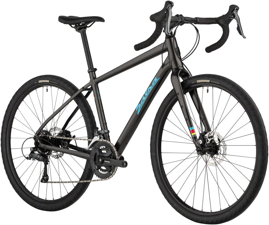 Salsa Journeyer Claris 650 Bike - 650b Aluminum Black 49cm