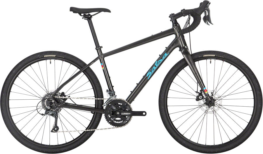 Salsa Journeyer Claris 650 Bike - 650b Aluminum Black 51cm