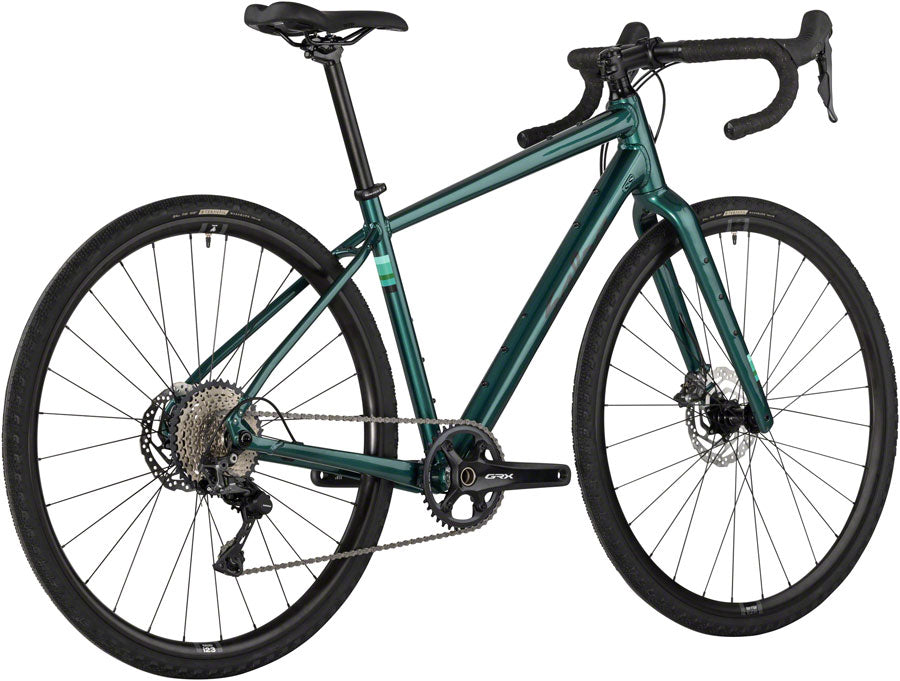 Salsa Journeyer GRX 810 700 Bike - 700c Aluminum Forest Green 49cm