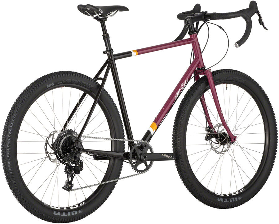 All-City Gorilla Monsoon Bike - 650b Steel APEX Charred Berry 61cm