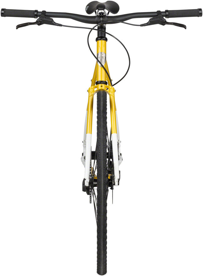 All-City Super Professional Flat Bar Single Speed Bike - 700c Steel Lemon Dab 43cm