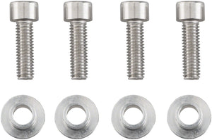 Surly Big Dummy Mushroom Nut: 4-pack with Hardware