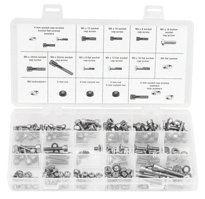 Wheels Manufacturing 456mm Fastener Kit - 218 Pieces of Stainless Steel Bolts Nuts Washers