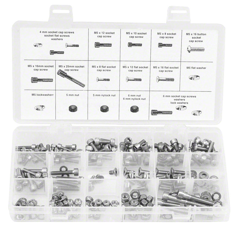 Wheels Manufacturing 456mm Fastener Kit - 218 Pieces of Stainless Steel Bolts Nuts Washers