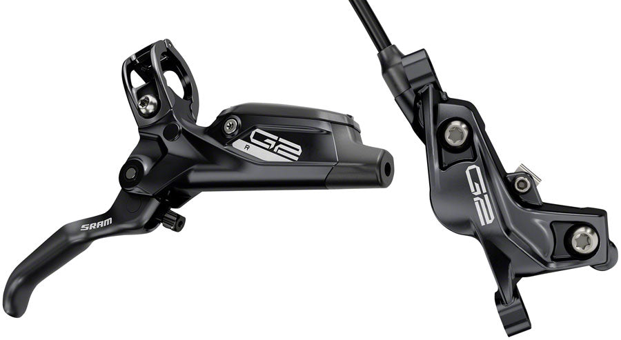SRAM G2 R Disc Brake and Lever - Set Hydraulic, Post Mount, Diffusion Black Anodized, A2 - Open Box, New