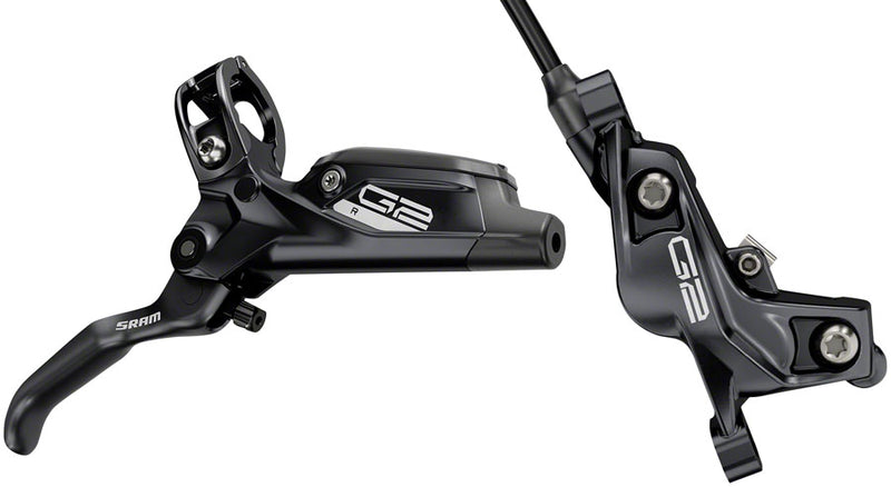 SRAM G2 R Disc Brake and Lever - Set Hydraulic, Post Mount, Diffusion Black Anodized, A2 - Open Box, New