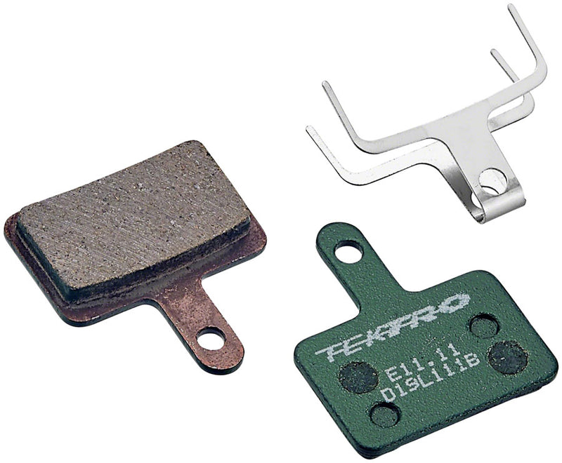 Tektro E11.11 Disc Brake Pad - Low Noise Resin Compound 5mm Thickness For 2-Piston Brake Caliper
