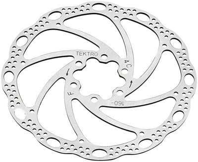 Tektro TR160-22 Disc Rotor - 160mm 6-Bolt Silver