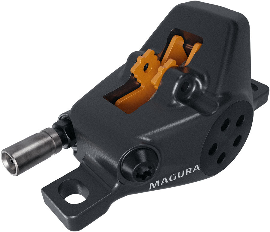 Magura MT A2 Disc Brake Caliper - Front or Rear Post Mount 2-Piston Black