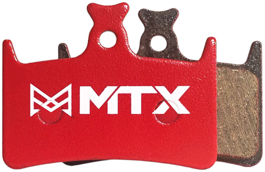 MTX Red Label RACE Disc Brake Pads - Ceramic/Kevlar Compound Hope Tech 3 Tech 4 E4 RX4 4-Piston Single Set