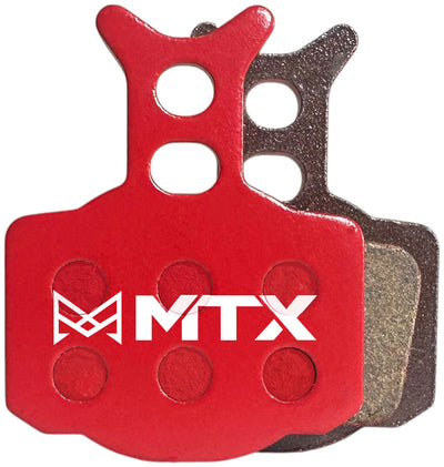 MTX Red Label RACE Disc Brake Pads - Ceramic/Kevlar Compound Formula Cura 2-Piston Single Set
