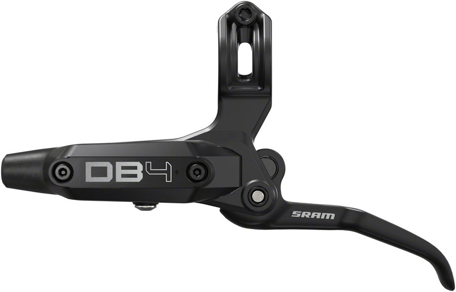 SRAM DB4 Disc Brake Lever - Left Front Rear 2000mm Hose Post Mount 4-Piston Aluminum Lever Diffusion BLK A1