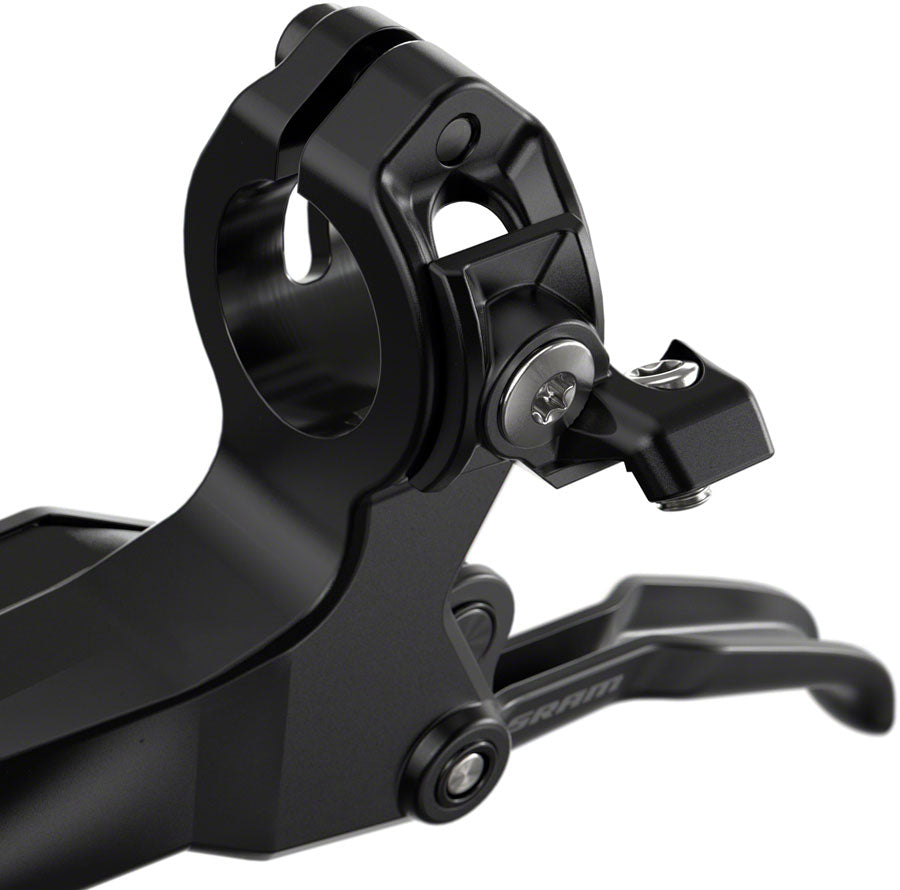SRAM DB4 Disc Brake Lever - Right Front Rear 2000mm Hose Post Mount 4-Piston Aluminum Lever Diffusion BLK A1