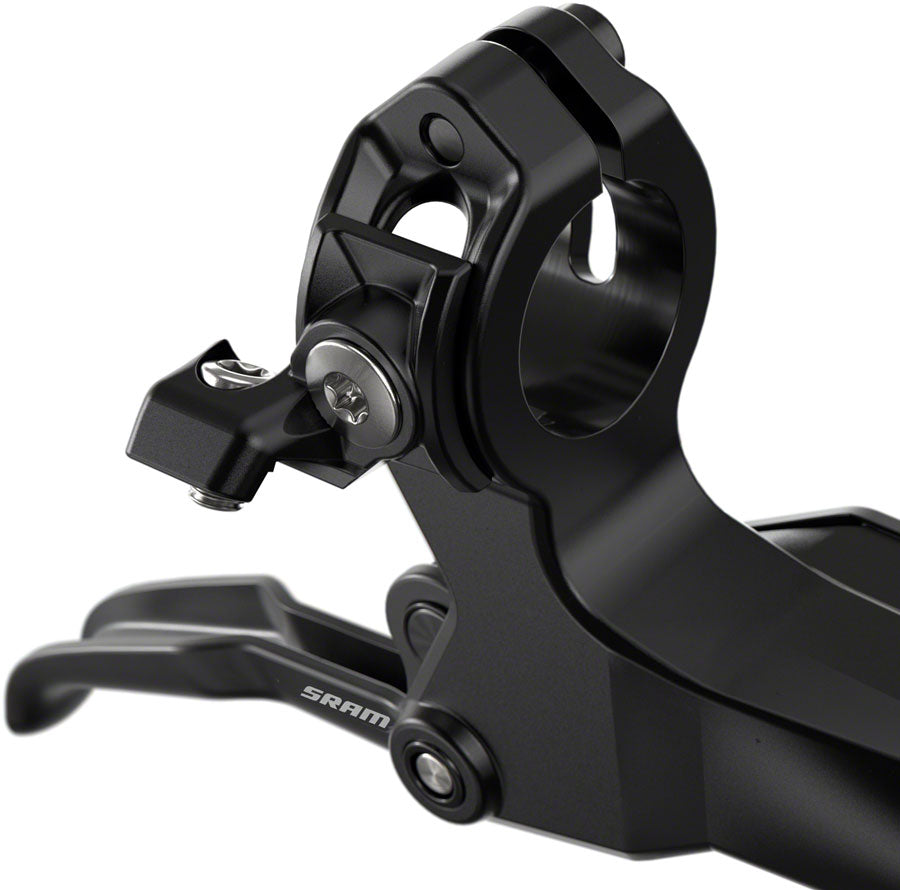 SRAM DB6 Disc Brake Lever - Left Front Rear 2000mm Hose Post Mount 4-Piston Aluminum Lever Diffusion BLK A1
