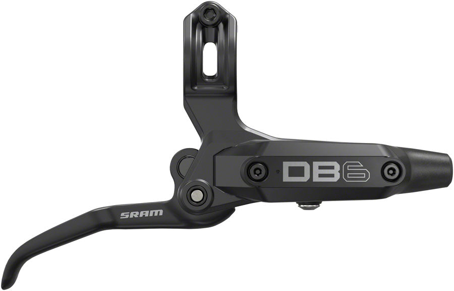 SRAM DB6 Disc Brake Lever - Right Front Rear 2000mm Hose Post Mount 4-Piston Aluminum Lever Diffusion BLK A1