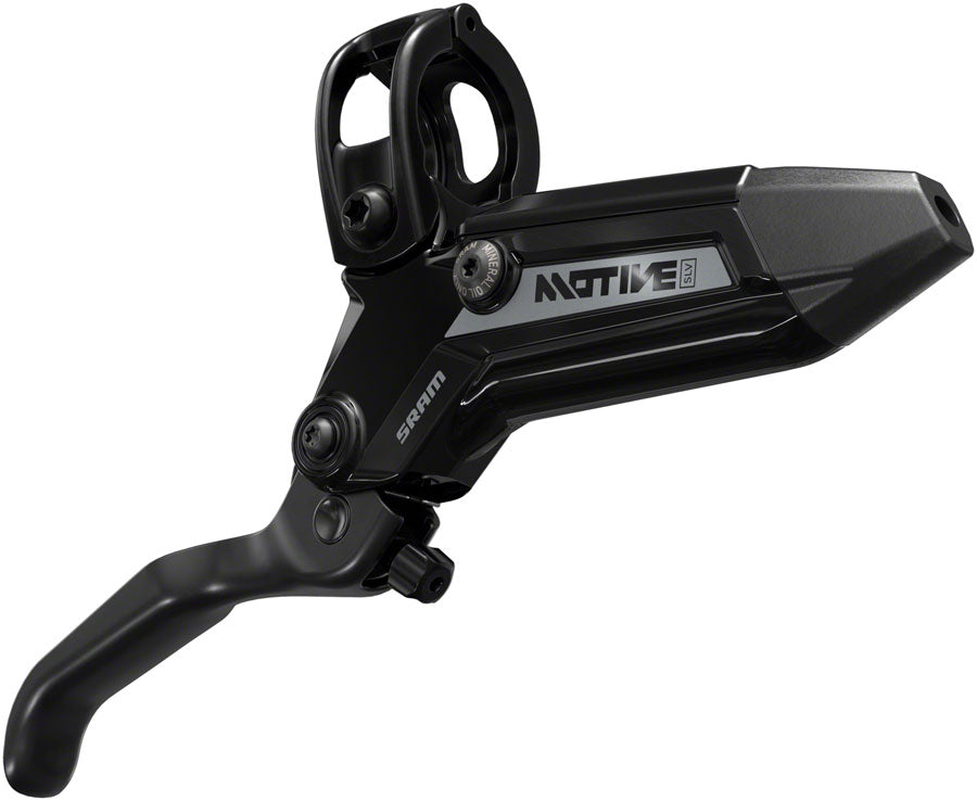 SRAM Motive Silver Disc Brake Lever - Rear Front 2000mm Hose Post Mount 4-Piston Aluminum Lever BLK A1
