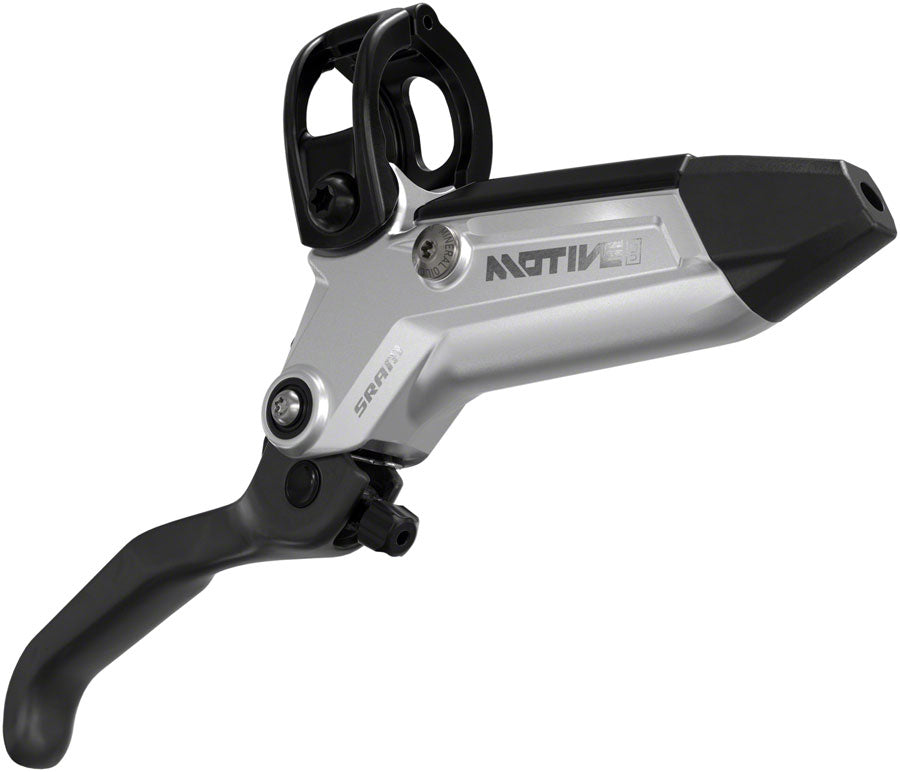 SRAM Motive Ultimate Disc Brake and Lever - Rear or Front, 2000mm Hose, Post Mount, 4-Piston, Alum Lever Body, Carbon Blade, Blk/Sil, A1