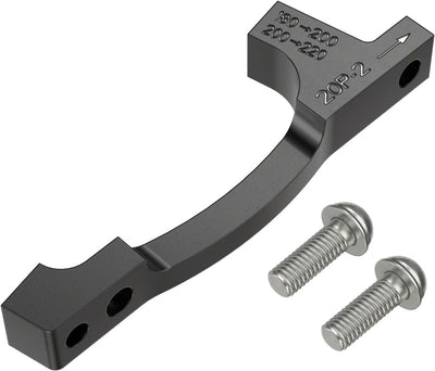 SRAM Post Bracket 20 P 2 Disc Brake Adaptor - For 200mm 220mm Rotors Only Includes Bracket Titanium Bolts
