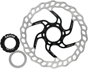 Galfer 160mm Rotor Center Lock 1.8mm  Black/Silver