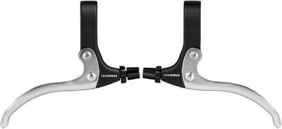 Tektro FL540 Flat Bar Levers Black/Silver Pair