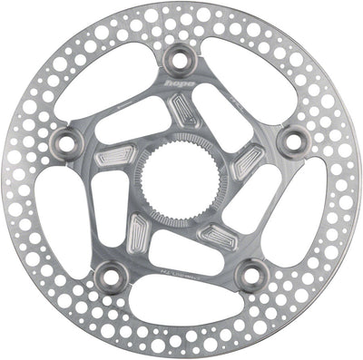 Hope RX Disc Rotor - 160mm Center-Lock Silver