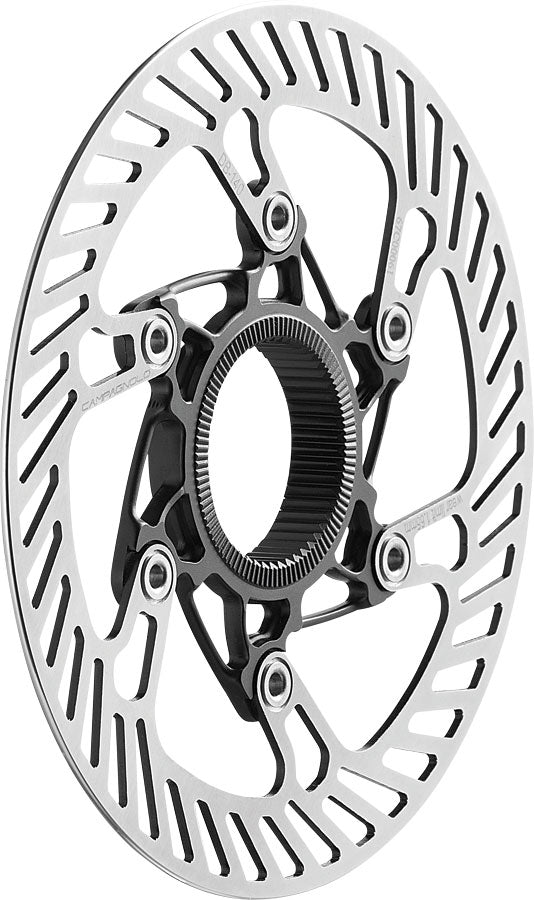 Campagnolo 03 Disc Brake Rotor - 140mm Center Lock Silver/Black