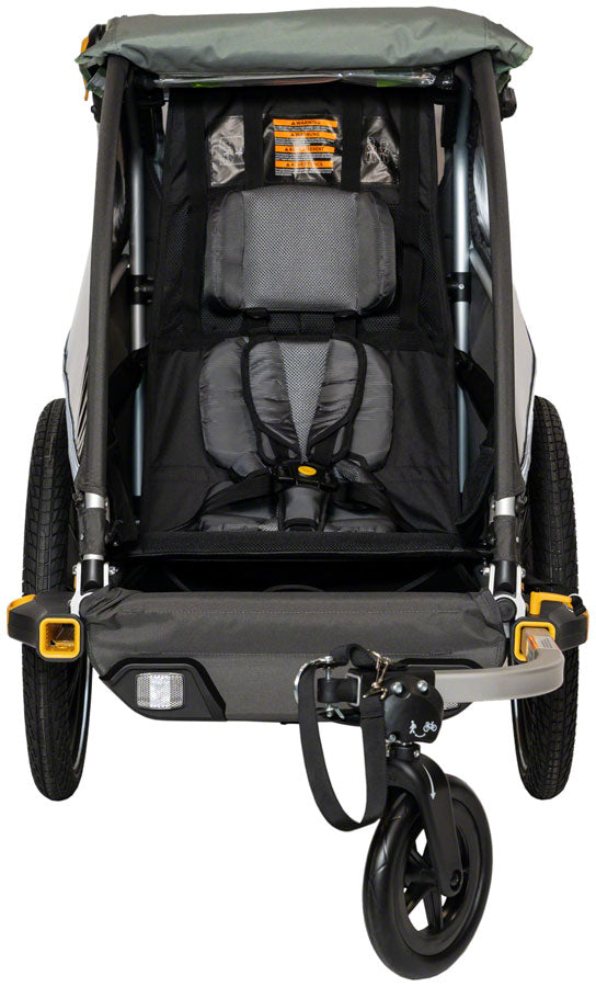 Burley DLite X Child Trailer - Single Sage Green