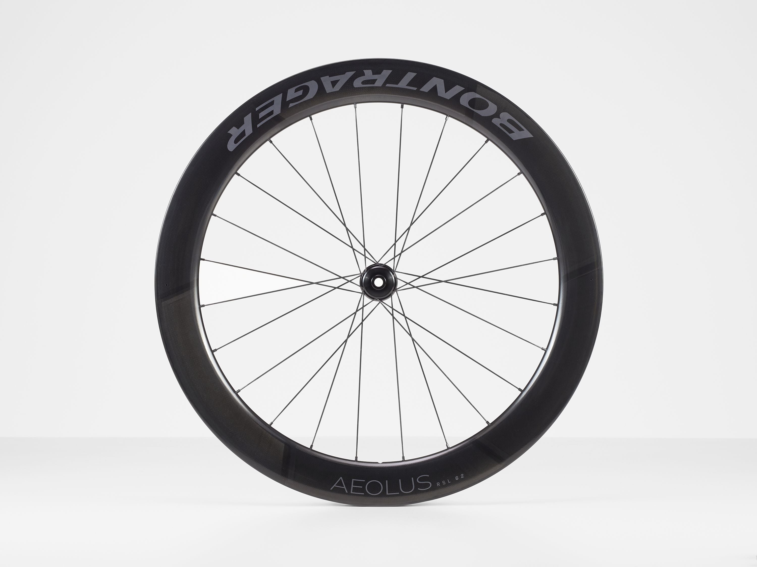 Wheel Front Bontrager Aeolus RSL 62 TLR Disc 12T Black