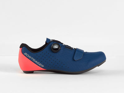 Shoe Bontrager Circuit Road 41 Nautical Navy/RadioactivCoral