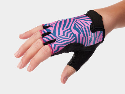 Glove Bontrager Kids Small/Medium (4-6) Pink Purple Dazzle