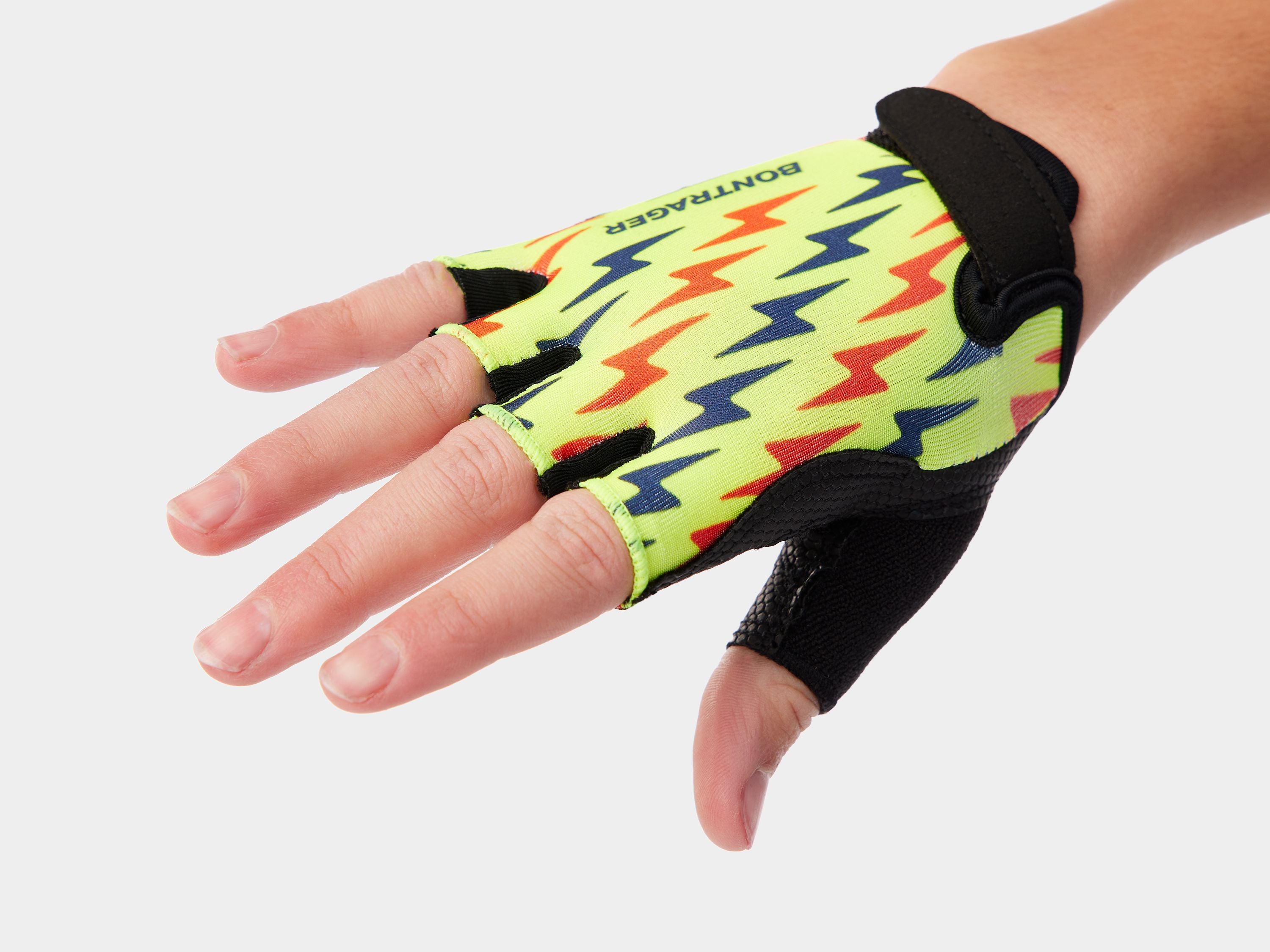 Glove Bontrager Kids Small/Medium (4-6) Viz Bolt