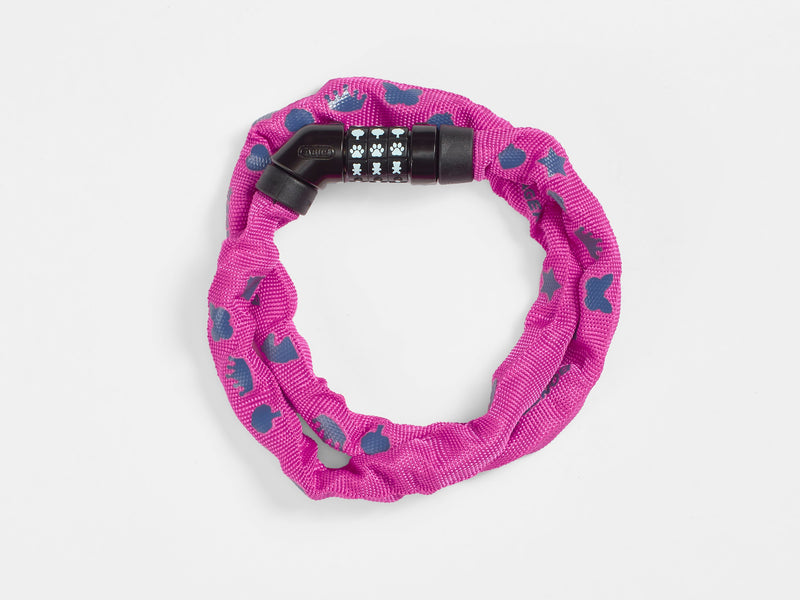 Lock Bontrager Kid Chain Combo Pink