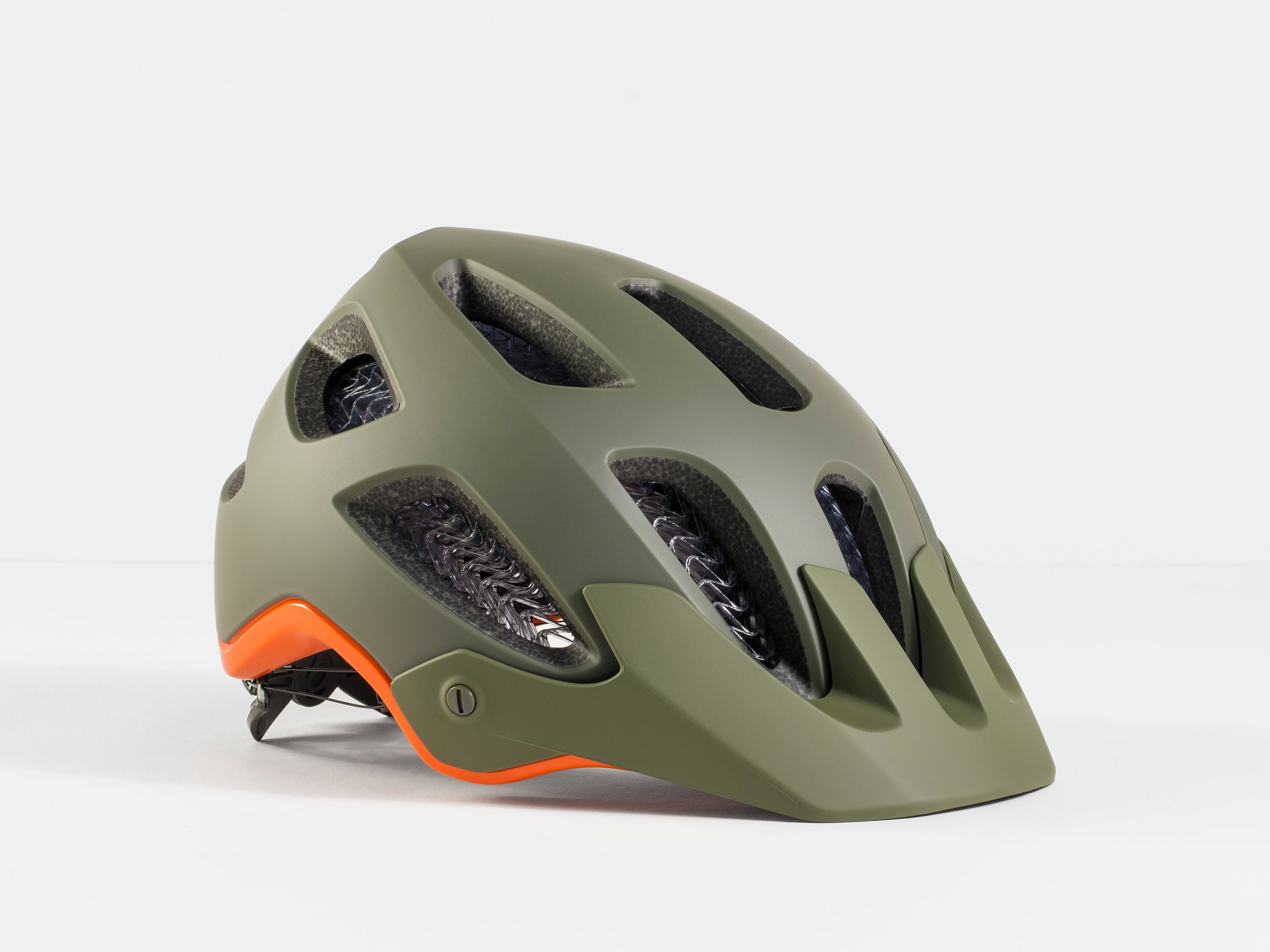 Helmet Bontrager Rally WaveCel Small Olive Grey/Roarang CPSC