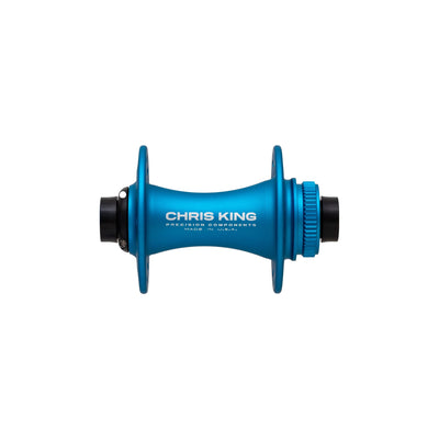 Chris King Boost Centerlock Front Hub - Matte Turquoise, 24h, 15 x 110mm