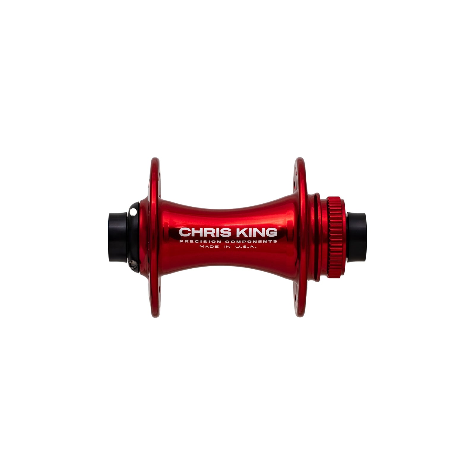Chris King Boost Centerlock Front Hub - Red, 32h, 15 x 110mm