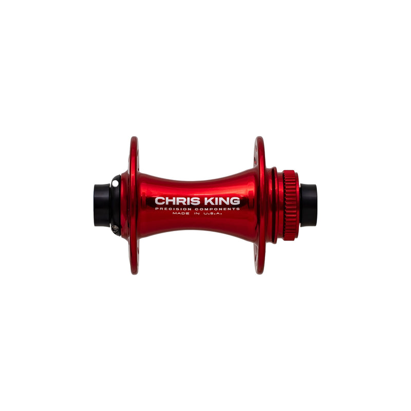 Chris King Boost Centerlock Front Hub - Red, 32h, 15 x 110mm