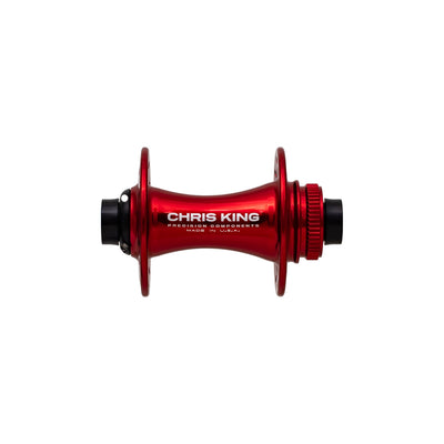 Chris King Boost Centerlock Front Hub - Red, 24h, 15 x 110mm