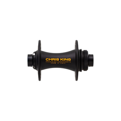 Chris King Boost Centerlock Front Hub - Two Tone Black Gold, 32h, 15 x 110mm, Ceramic