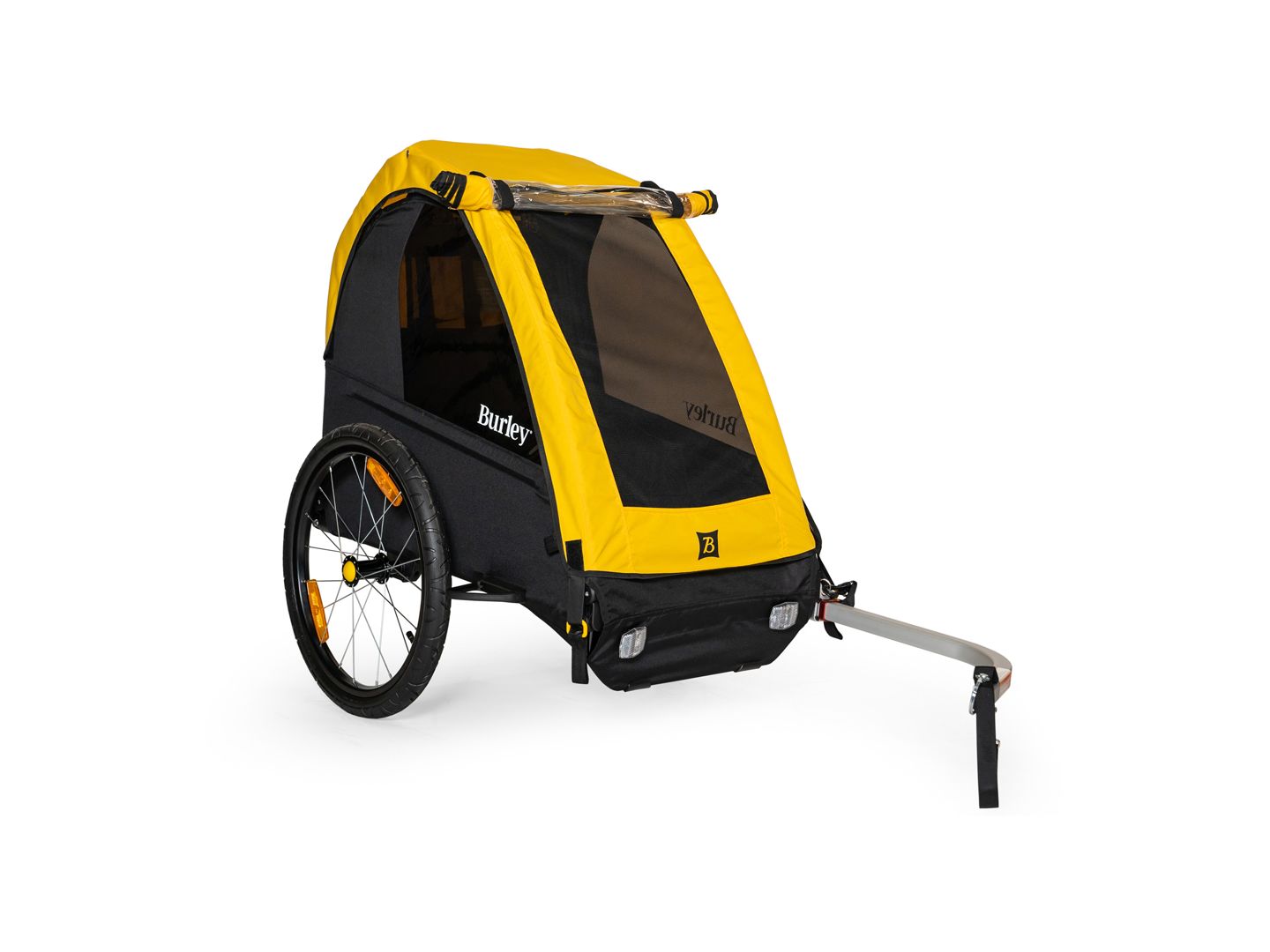 Burley Bee Child Trailer - Single Yellow