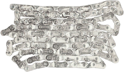 CeramicSpeed UFO Chain - Optimized SRAM AXS 12-Speed Road Flattop 120 Links Teflon-Free Silver