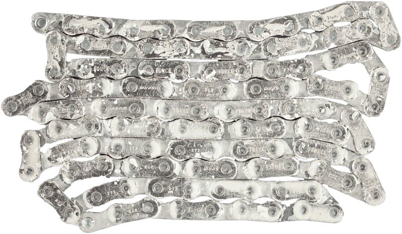 CeramicSpeed UFO Chain - Optimized SRAM AXS 12-Speed Road Flattop 120 Links Teflon-Free Silver