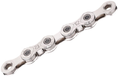 KMC X12 Waxed Chain - 12-Speed 126 Links Silver