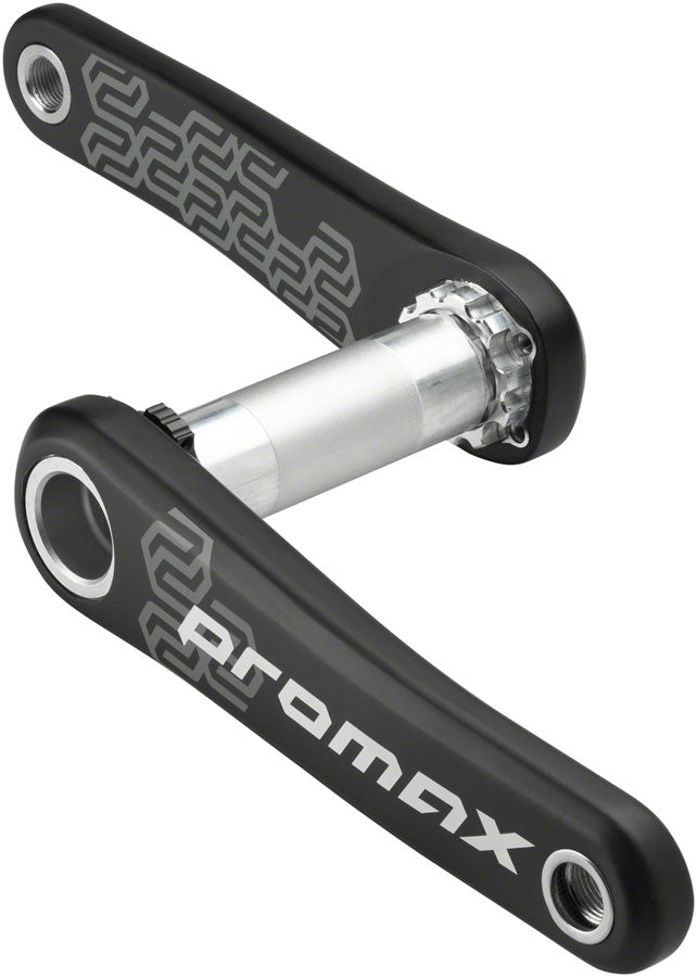 Promax CK-1 Carbon Crankset - 165mm  2-PC Direct Mount SRAM 3-Bolt 30mm Spindle BLK